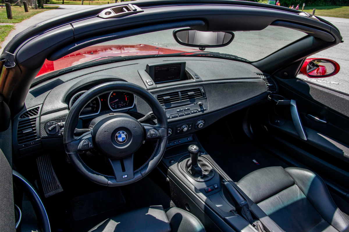 BMW Z3 — interior