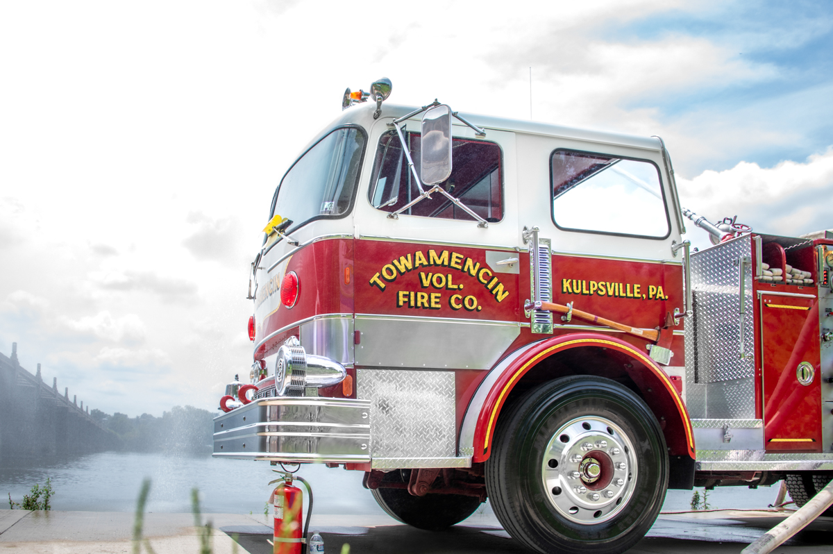 Fire Truck — front view